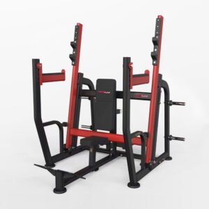 Safety with Pivot Shoulder Press Bench